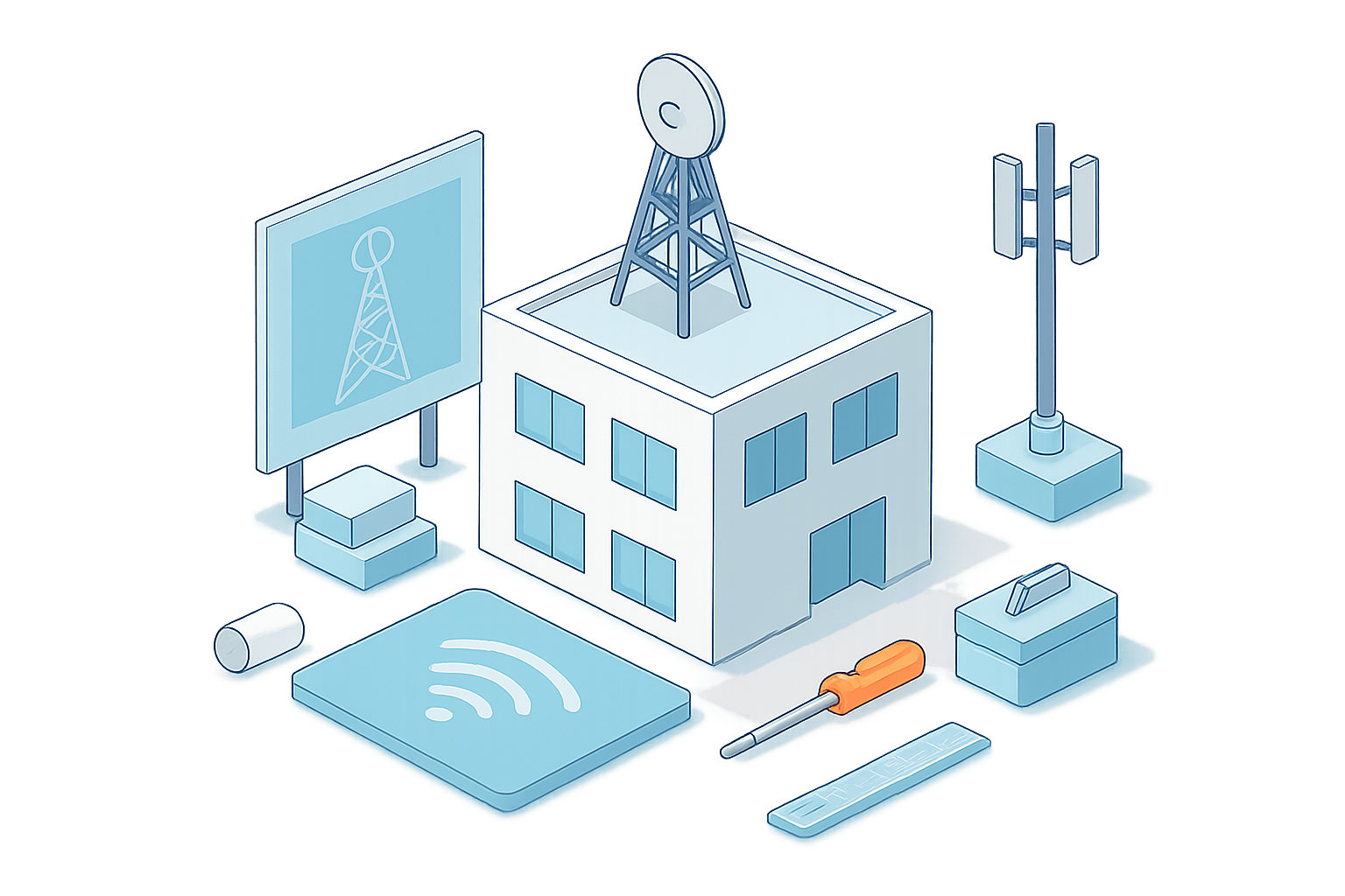 CONSTRUCCIÓN DE OBRAS PARA TELECOMUNICACIONES