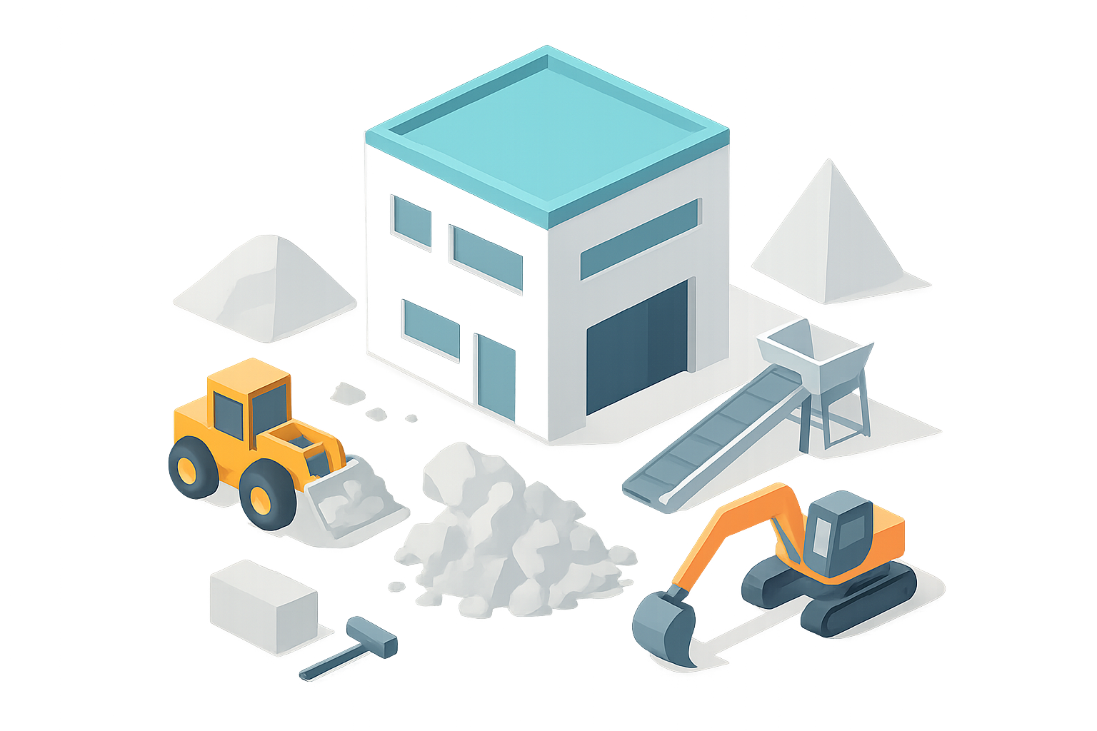 MATERIALES CALISOS Y RENTAS